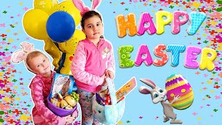 Olivia And Leah Easter Egg Hunt