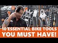 10 ESSENTIAL BIKE TOOLS YOU MUST HAVE!