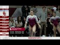 Brenna Dowell (Oklahoma) - Vault (9.900) - North Carolina at Oklahoma 2018