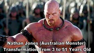 Nathan Jones Australia Monster Transformation From 3 To 51 Years Old