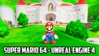 Super Mario 64 - Opening Demo - Unreal Engine 4
