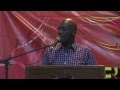 Dr. Keith Rowley at the Cottage Meeting at Claxton Bay Dr. Keith Rowley at the Cottage Meeting at Claxton Bay