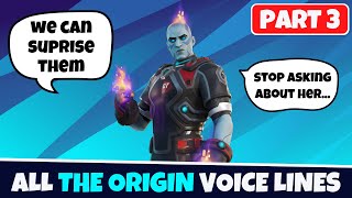 All The Origin Voice Lines Storyline Update, Week 3