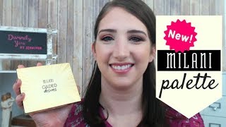New Milani Gilded Palette Tutorial & Review