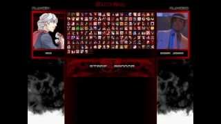 Tks Random Mugen Battle - Nero Vs Michael Jackson