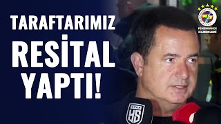 Fenerbahçe Asbaşkanı Acun Ilıcalı Olağanüstü Bir Enerji.. Taraftarımız Bugün Bir Resital Yaptı