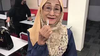 Elken - Makcik 71 Tahun Masih Memakai Baju Ajaib Dx Lingerie Dan Amal El Marino - Kak Soffiah