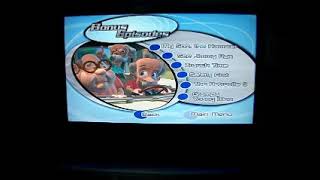 The Adventures Of Jimmy Neutron Boy Genius-Jet Fusion Dvd Menu Walkthrough