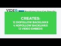 Video Dashboard Bonus | Best Video Dashboard Bonus