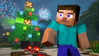 Redstone Christmas - Alex And Steve Life (Minecraft Animation)