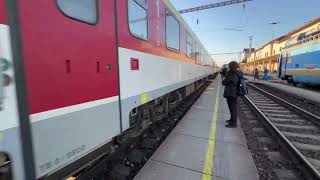 Train From Levice To Bratislava, Slovakia Vlak