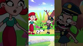 Tickle Police Girl Song Funny Cartoon