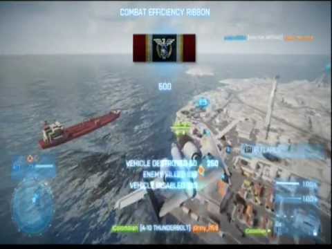 Battlefield 3: A10-Thunderbolt Gameplay Fire from the Sky