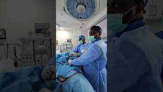 Left Supine Mini-Pcnl Ipsilateral Nephroscopy For A 1.5Cm Renal Pelvic Stone