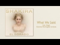 Video What We Said (Comme moi) [English Version] Shakira