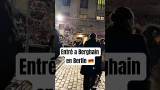 Entré A Berghain En Berlín