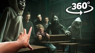 360 Video Horror - Escape Ghosts And Animatronics  In Horror School Virtual Reality 4K Vr 360 Video
