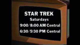 Nickelodeon Star Trek The Animated Series Promo, 1985