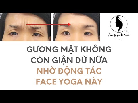 Xoá nếp nhăn trán, gương mặt không còn giận dữ với bài tập face yoga đơn giản | Face Yoga Vietnam