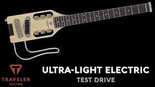 Traveler Guitar Ultra-Light Electric Product Overview