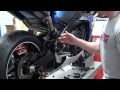 Woodcraft Rearsets Install on The 2013 STG Project Bike YouTube Video