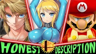 Every SMASH BROS Character Ever - Honest Descriptions (Early 200k Sub Special)