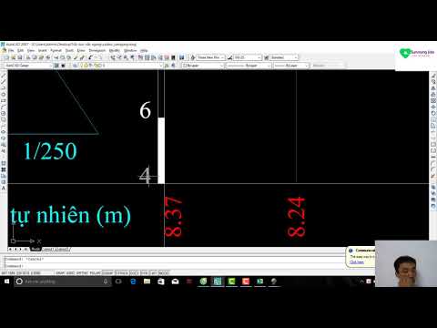 Hướng dẫn chạy trắc dọc trắc ngang cơ bản trên Dpsurvey