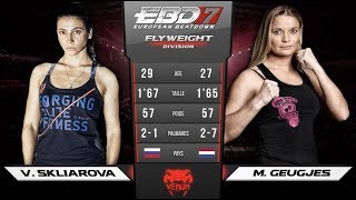 EBD7 - Viktoria Skliarova vs Mellony Geugjes