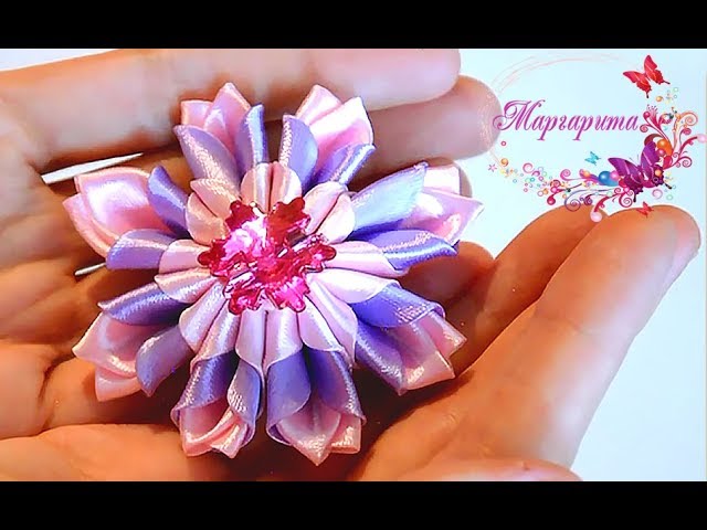 Лепестки канзаши из ленты Лепестки канзаши из ленты