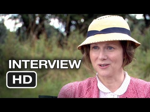 Hyde Park on Hudson INTERVIEW - Laura Linney (2012) - Bill Murray Movie HD