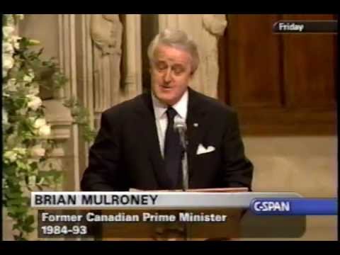 Funeral of Ronald Reagan, 2004-06-11 Part 8 (Brian Mulroney)