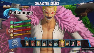 One Piece Pirate Warriors 4 - Doflamingo Max Level Gameplay