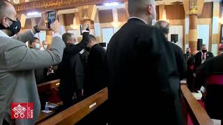 El Papa en Iraq: Encuentro con el clero y catequistas
