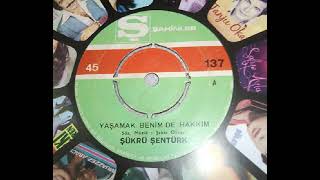 Şükrü Şentürk Yaşamak Benim De Hakkım Orjinal 45Lik Plak