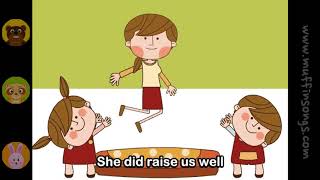 Muffin Songs My Mother Nursery Rhymes & Children Songs With Lyrics Muffin Songs