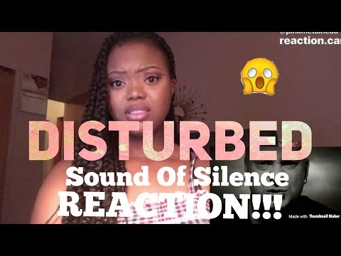 Disturbed- Sound Of Silence REACTION!!!
