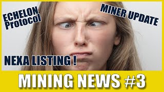News Mining Crypto Rigel, Lolminer, Nexa, Echelon Protocol, Woolypooly , Et Plus Encore