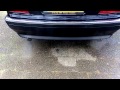 BMW E38 dual exhaust tips