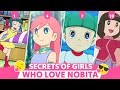 10 Secret Girls Who Love Nobita In Ep & Movies 😬 | Crownychan #doraemon