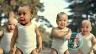 Baby Gangnam Style Psy Babies Dancing Evian