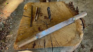 Homemade Fleshing Knife Handle Replacement