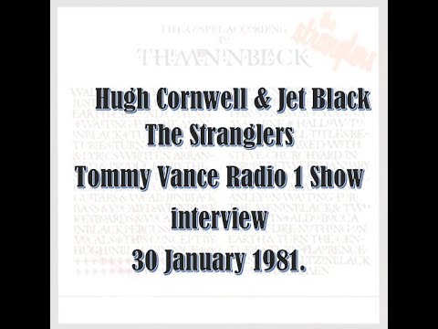 Tommy Vance interviews Hugh Cornwell &amp; Jet Black + songs from The Gospel According to TheMenInBlack