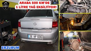 2004 Opel Vectra C 1.6 Motor Rekti̇fi̇ye Araba 500 Kmde 1 Litre Yağ Yakıyor-Hararet Yapıyor