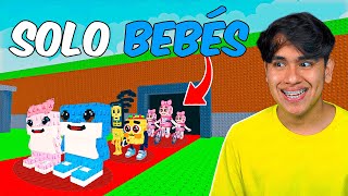 De 0 A 100 Trillones Solo Con Brainrots Bebés - Kreck Roblox