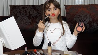 Lina Gizlice Annesinin Makyaj Malzemeleriyle Makyaj Yaptı #2 | Funny Kid 