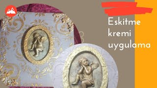 Rölyef Pasta Ile Dekorlanmıştır Pano Çalışması