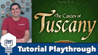 Castles of Tuscany - Tutorial Playthrough