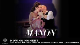 Manon Moving Moment With Michael Fabiano And Ellie Dehn