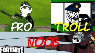 FORTNITE / TIPOS DE JUGADORES - PARODIA