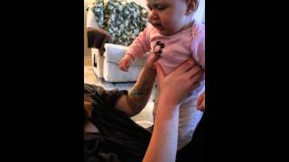 Baby Attacks Aunt Pt 1
